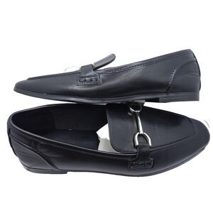 NWT A New Day Women's Size 9 Laurel Loafer Flats Black Memory Foam Shoes Slip On
